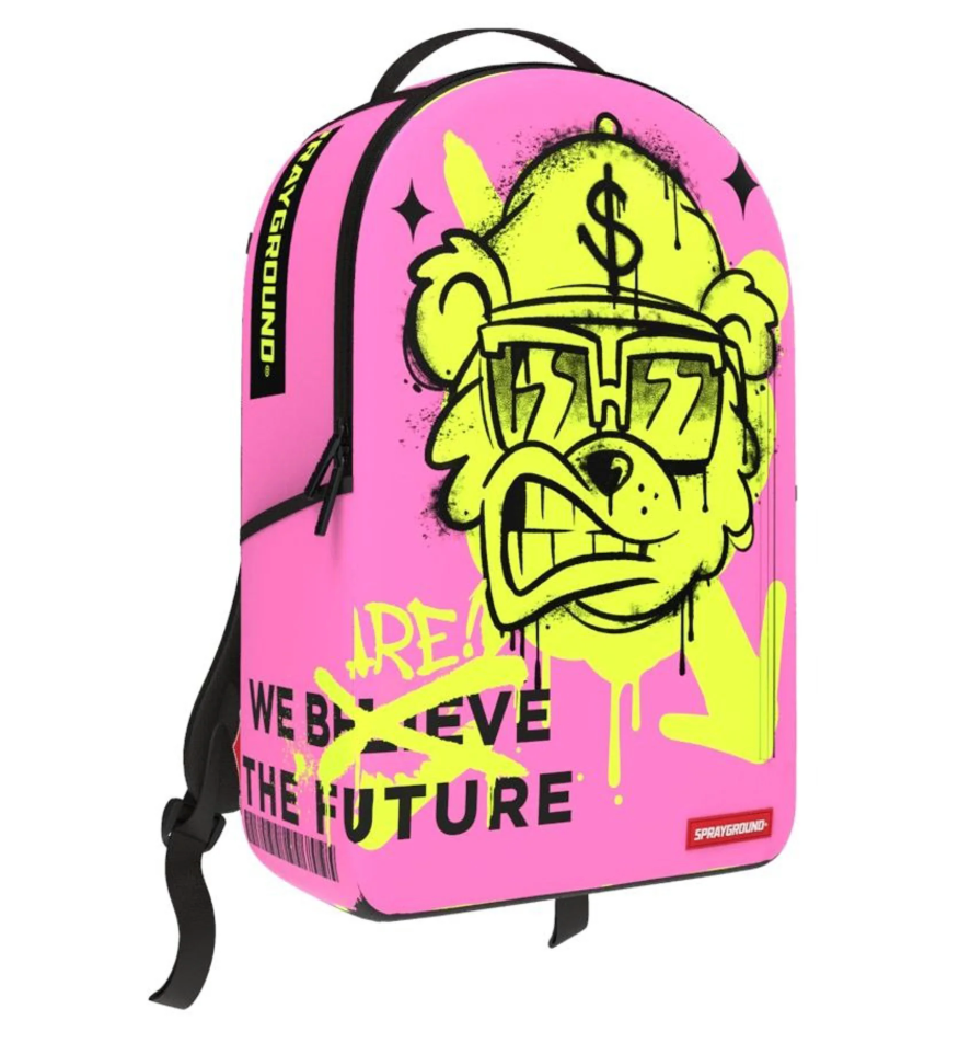 Sprayground Backpack Money Bear Graffiti
