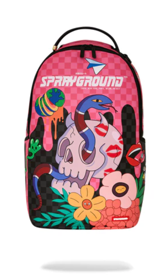 Sprayground Backpack WTF Skull Drip