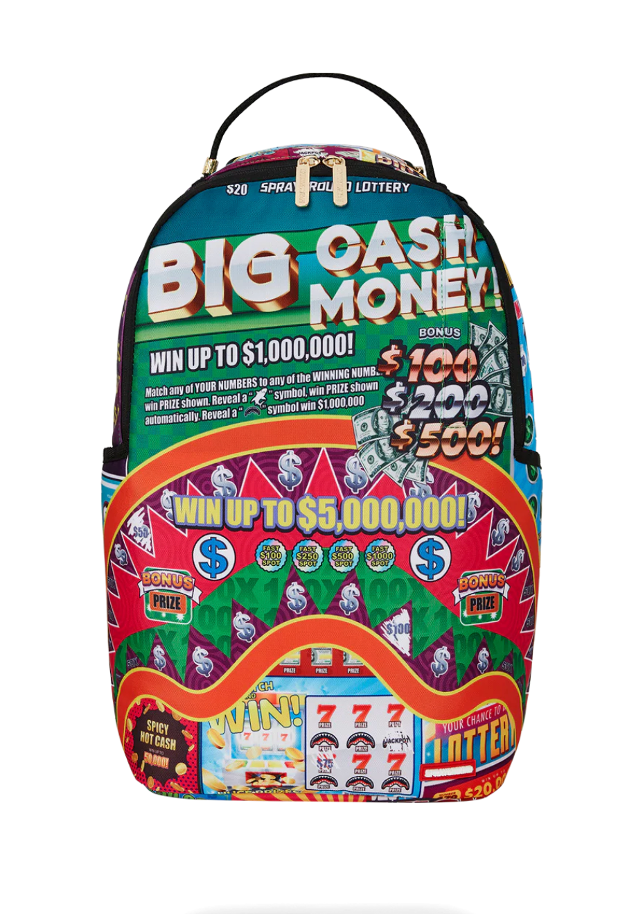 Sprayground Scratch Off Card DLXR Backpack