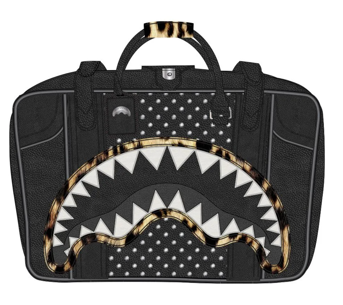 SPRAYGROUND Cheetah Punk Duffle Backpack Carryon