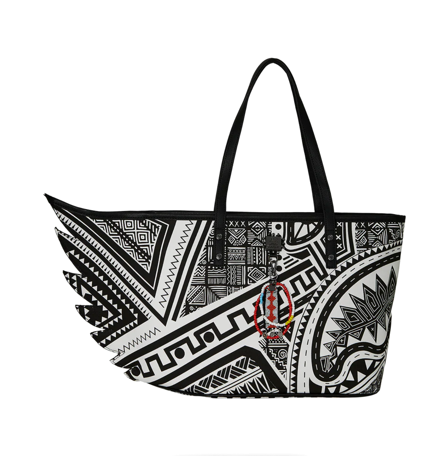SPRAYGROUND A.I. AFRICAN INTELLIGENCE THE SKYHAWK WING TOTE - SANDFLOWER COLLAB