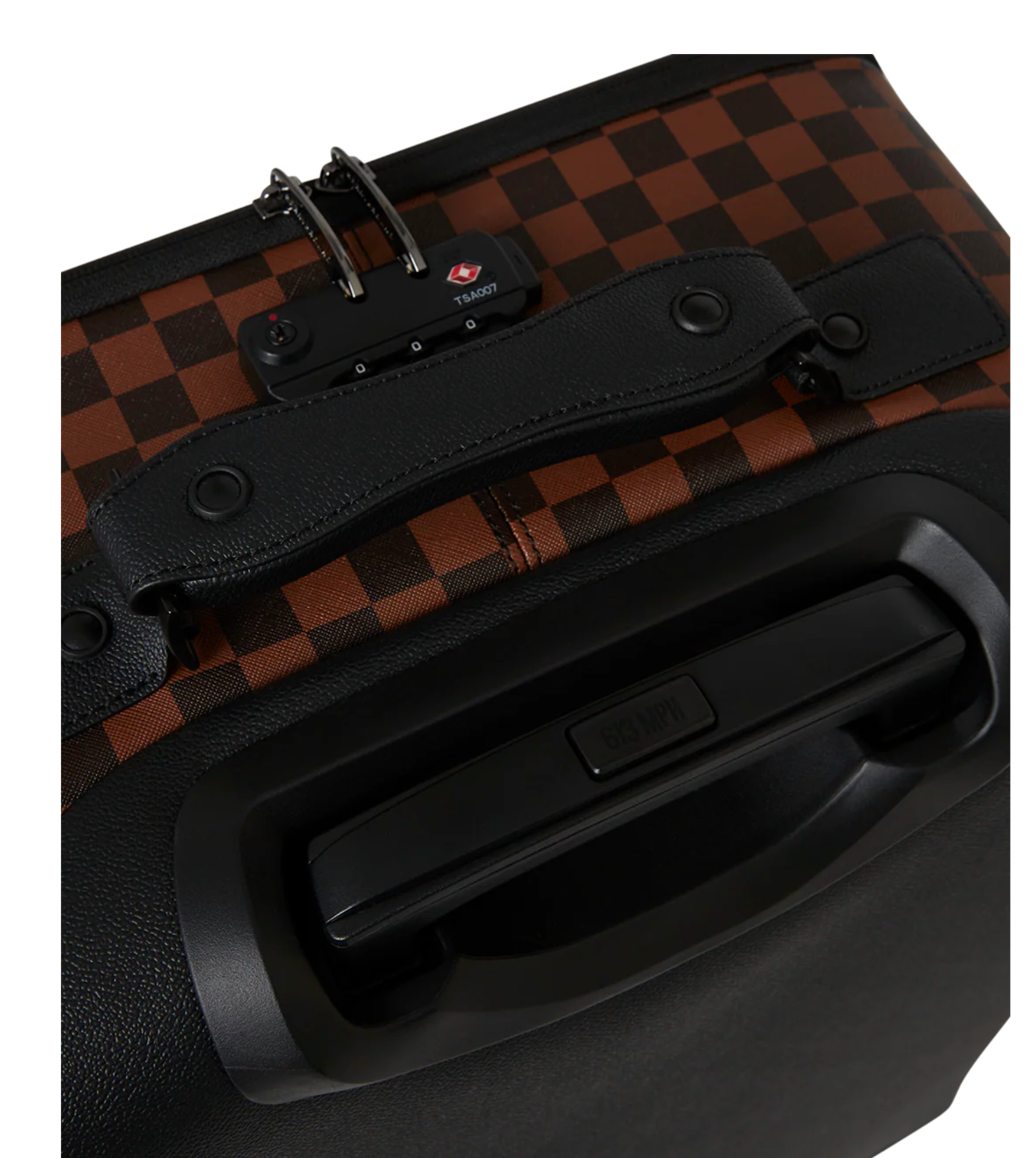SPRAYGROUND CHECKPOINT ROYALE CARRY-ON LUGGAGE
