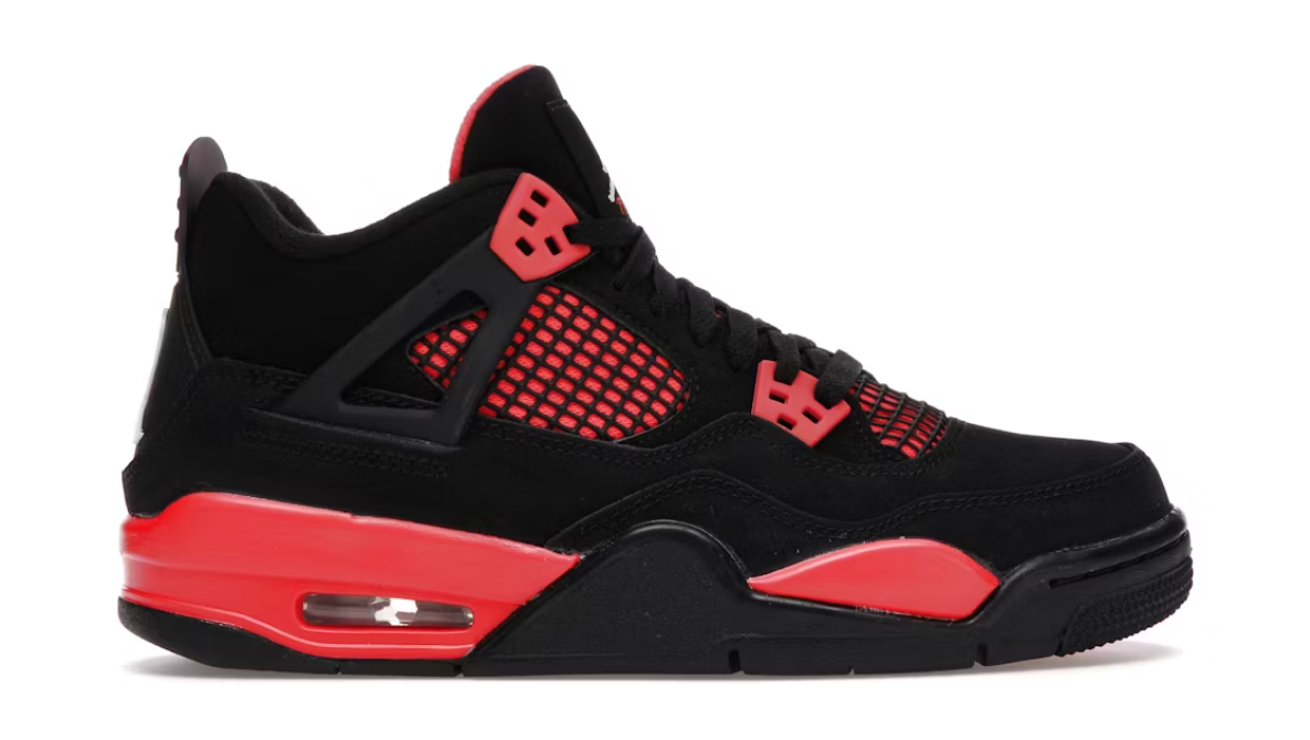 Air Jordan 4 Retro Red Thunder (GS)(Pre-Owned)