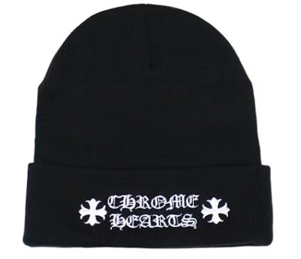 Chrome Hearts Logo Beanie Black