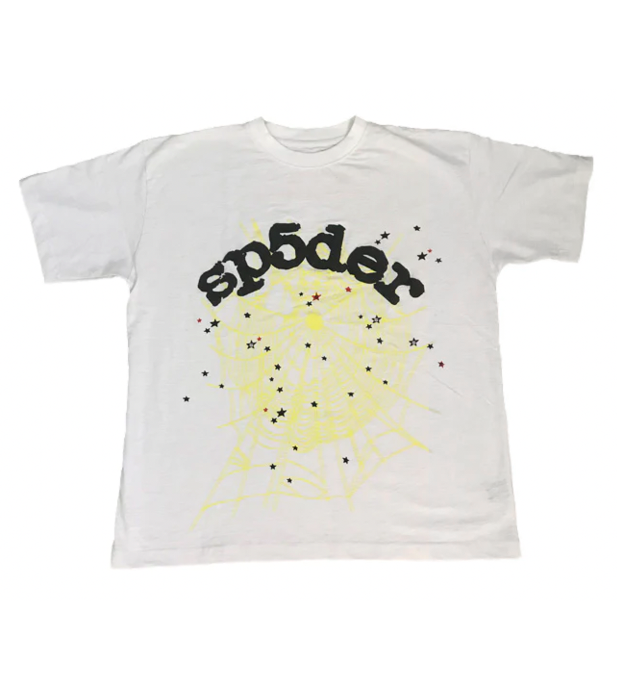 SP5DER WORLDWIDE WEB WHITE TEE