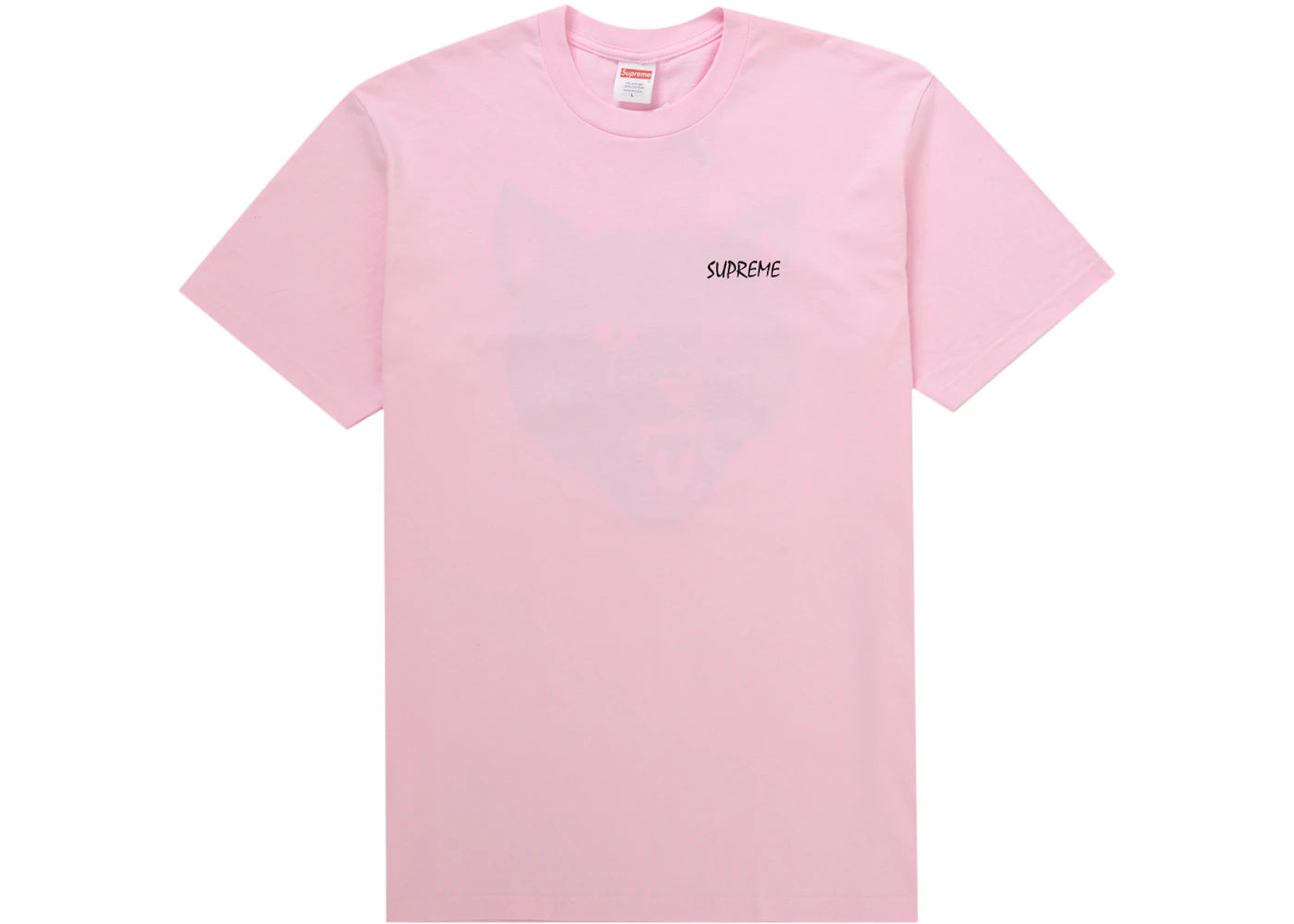 Supreme Black Cat Tee (SS24) Light Pink