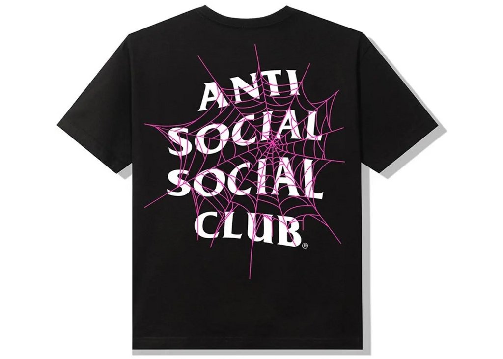 Anti Social Social Club Web of Lies Black