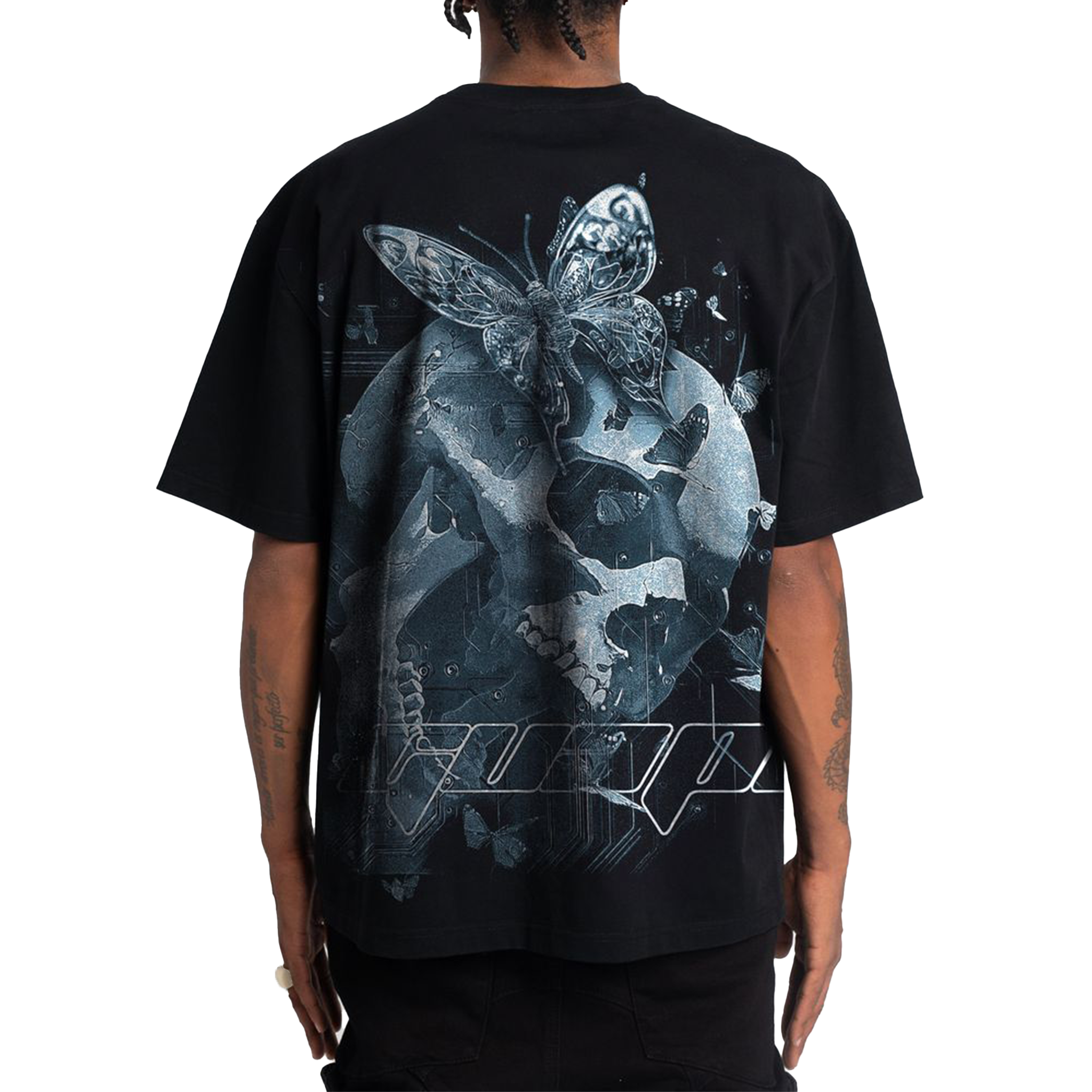 Guapi Butterfly Tee Black