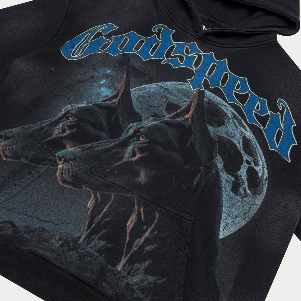 Godspeed F.T.D Hoodie (BLACK WASH)