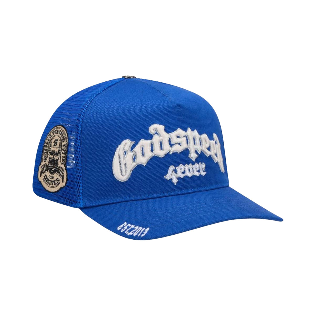 Godspeed GS Forever Trucker Hat Royal Blue