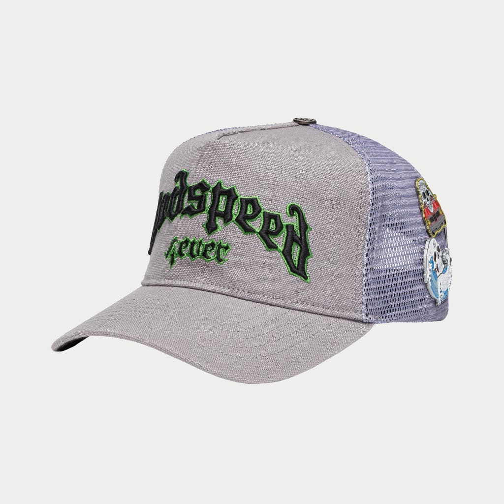 Godspeed GS Forever Trucker Hat (Grey/Green)
