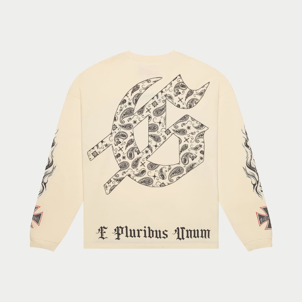 Godspeed Hollywood Inferno LS T-shirt (Bone)