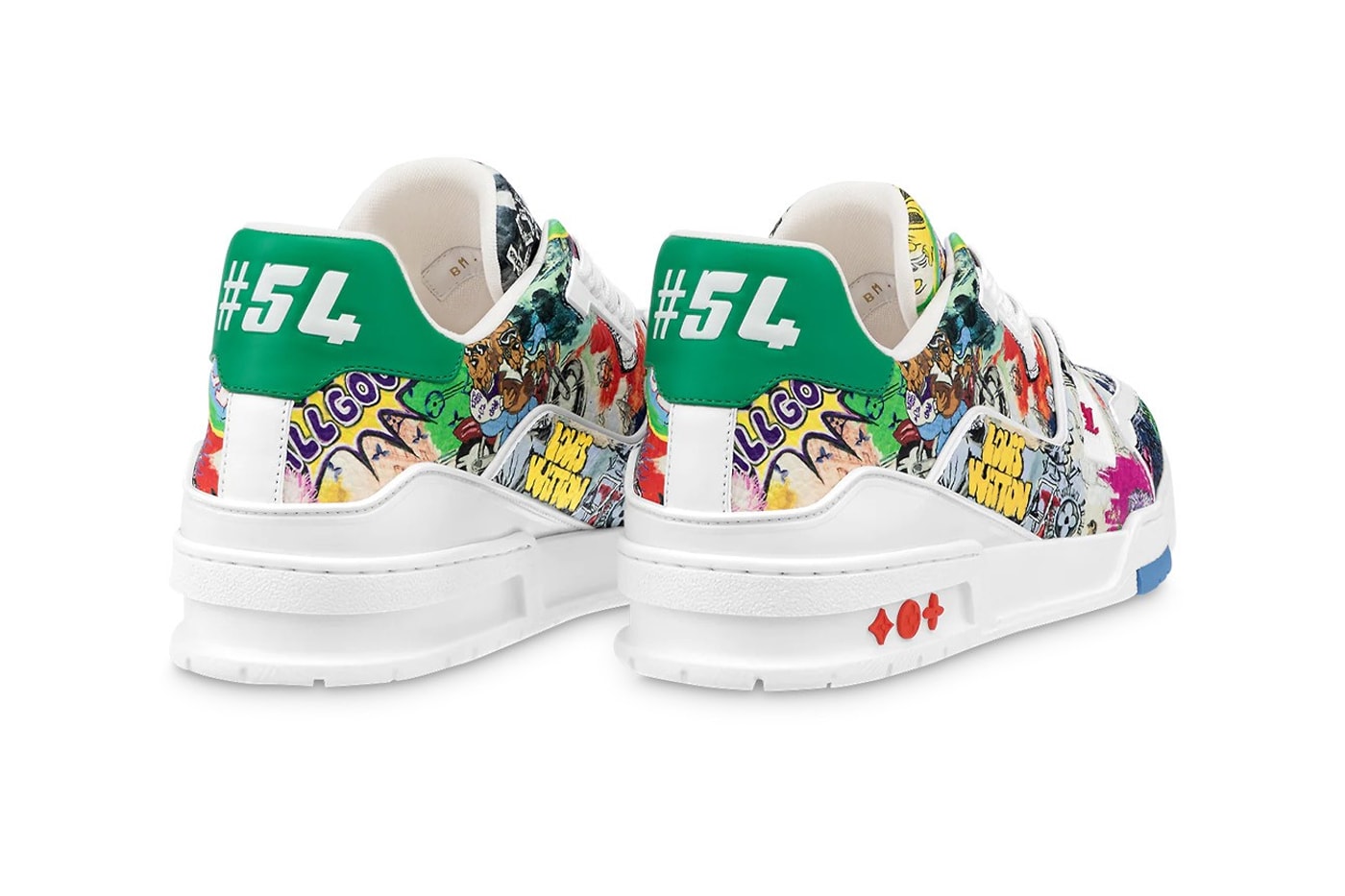 Louis Vuitton LV Trainer Comic Motifs Multi (SS23)