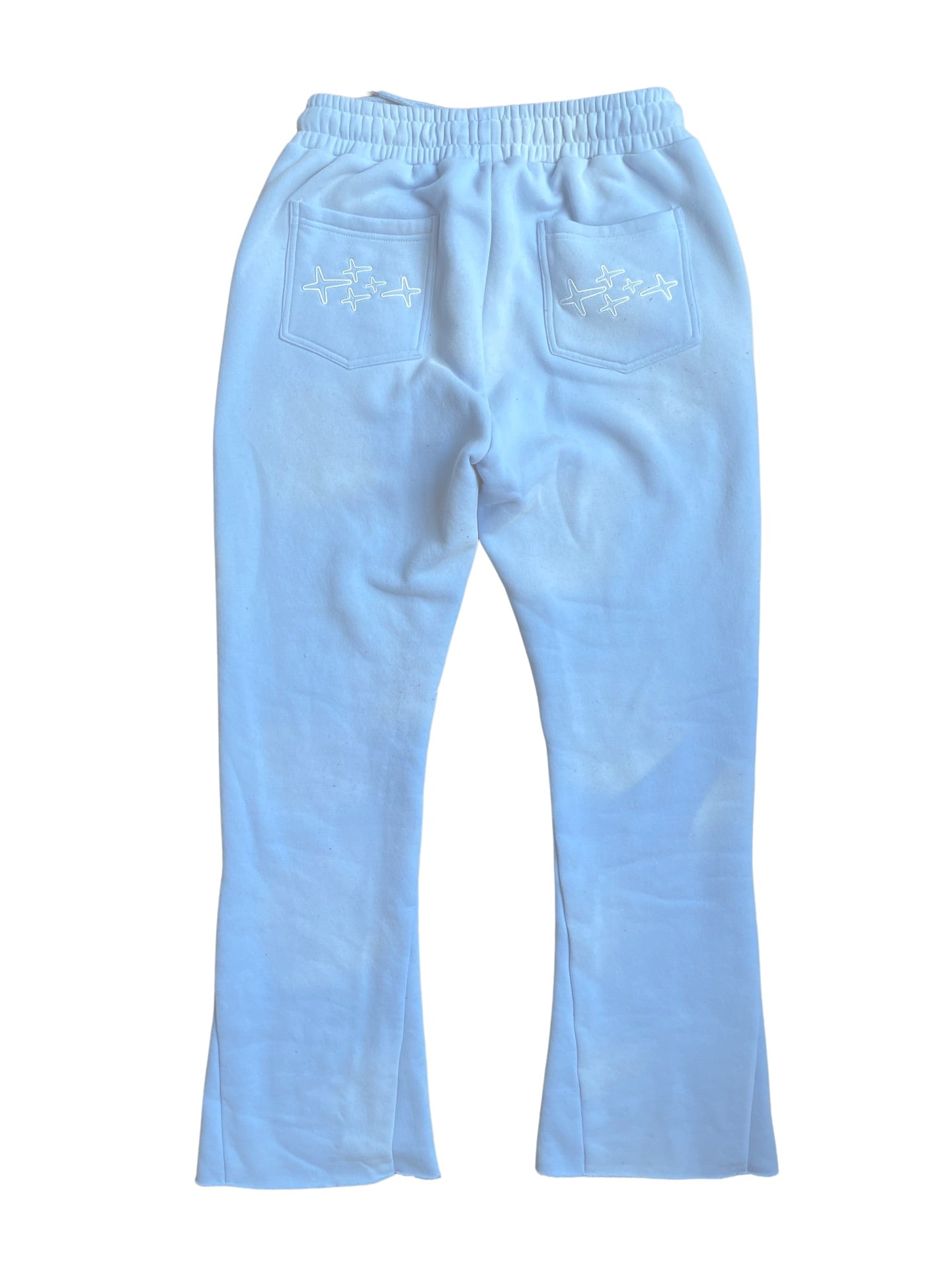 Retrovert Flare Baby Blue Sweatpants