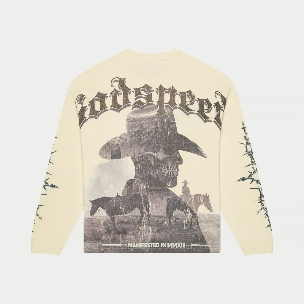 Godspeed Once Upon A Time LS T-shirt (Bone)