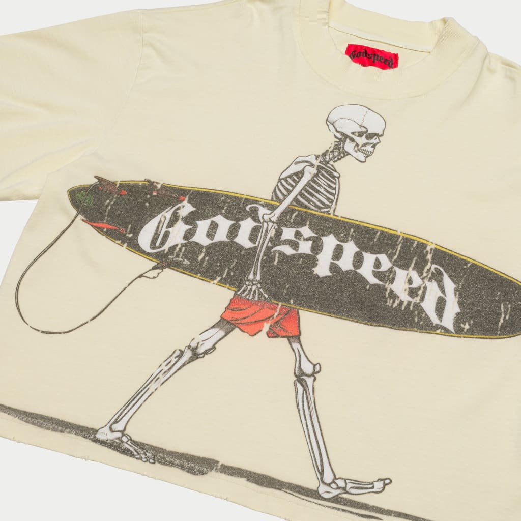 Godspeed Surf Day T-Shirt (Bone)