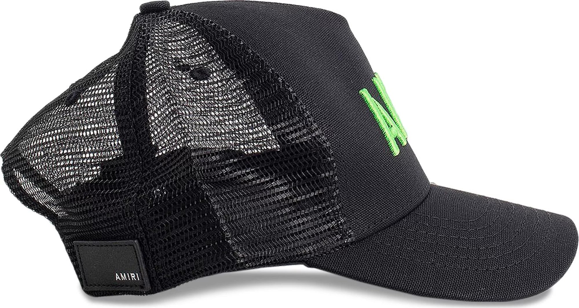 Gorra Amiri Stencil Trucker 'Black/Lime'