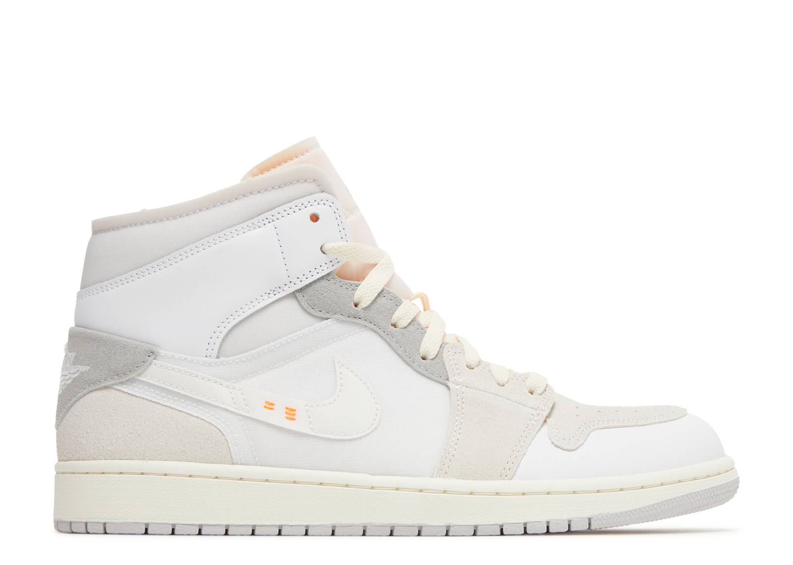 Air Jordan 1 Mid SE Craft Inside Out Blanco Gris