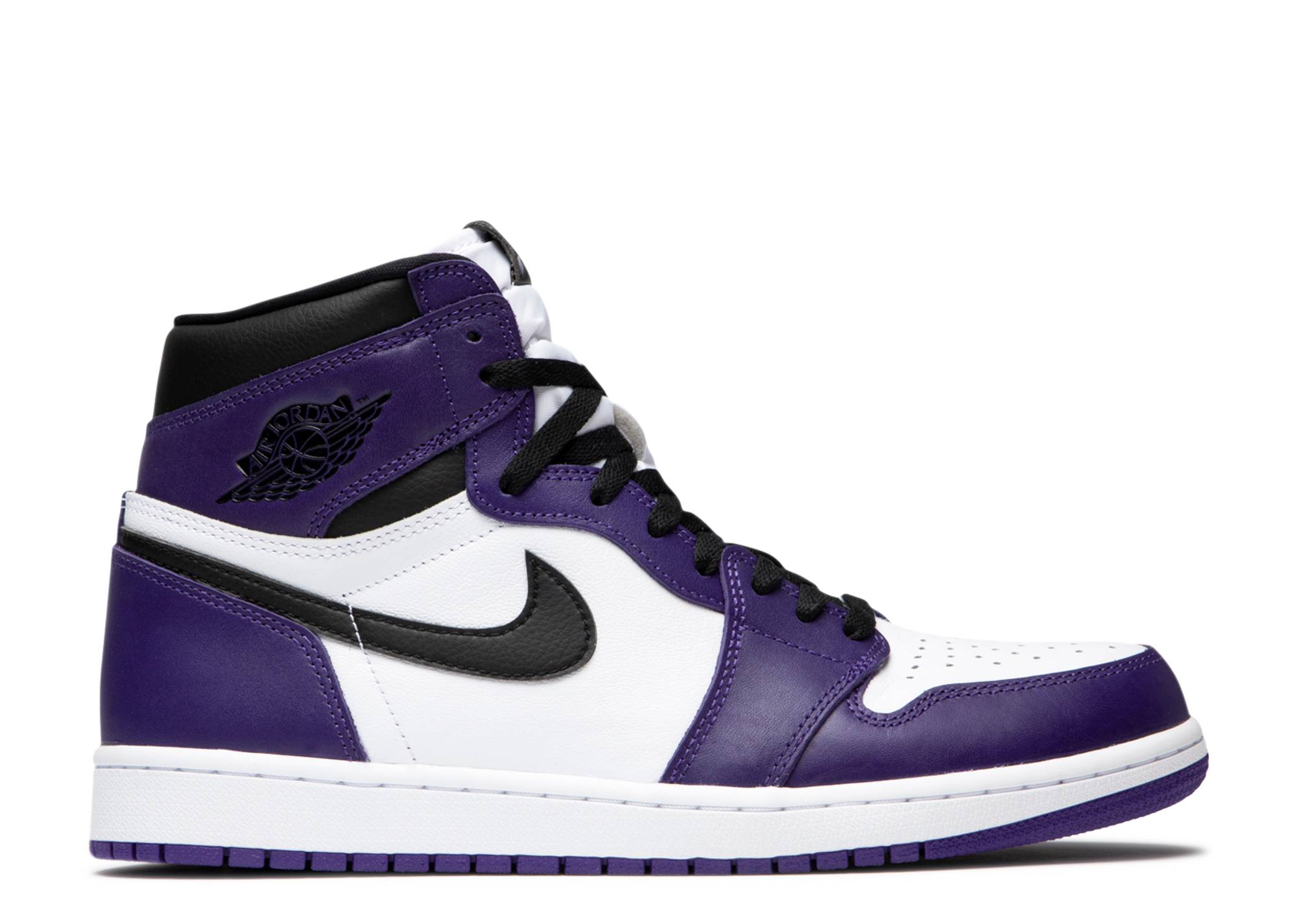 Air Jordan 1 Retro High Court Púrpura Blanco
