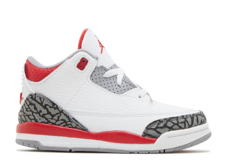 Air Jordan 3 Retro Fire Red (2022) (PS/TD)