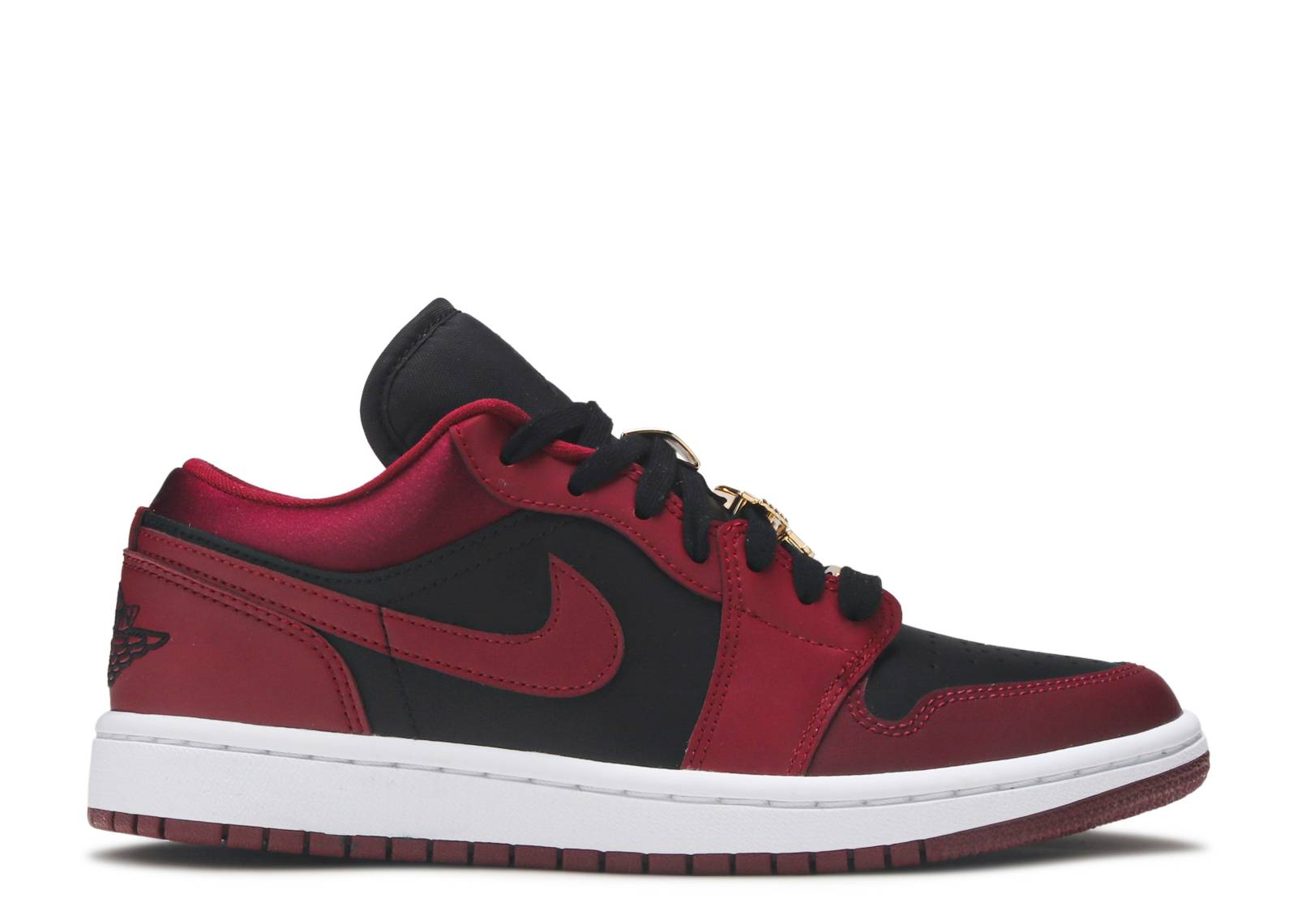 Air Jordan 1 Low Dark Beetroot Negro (W)