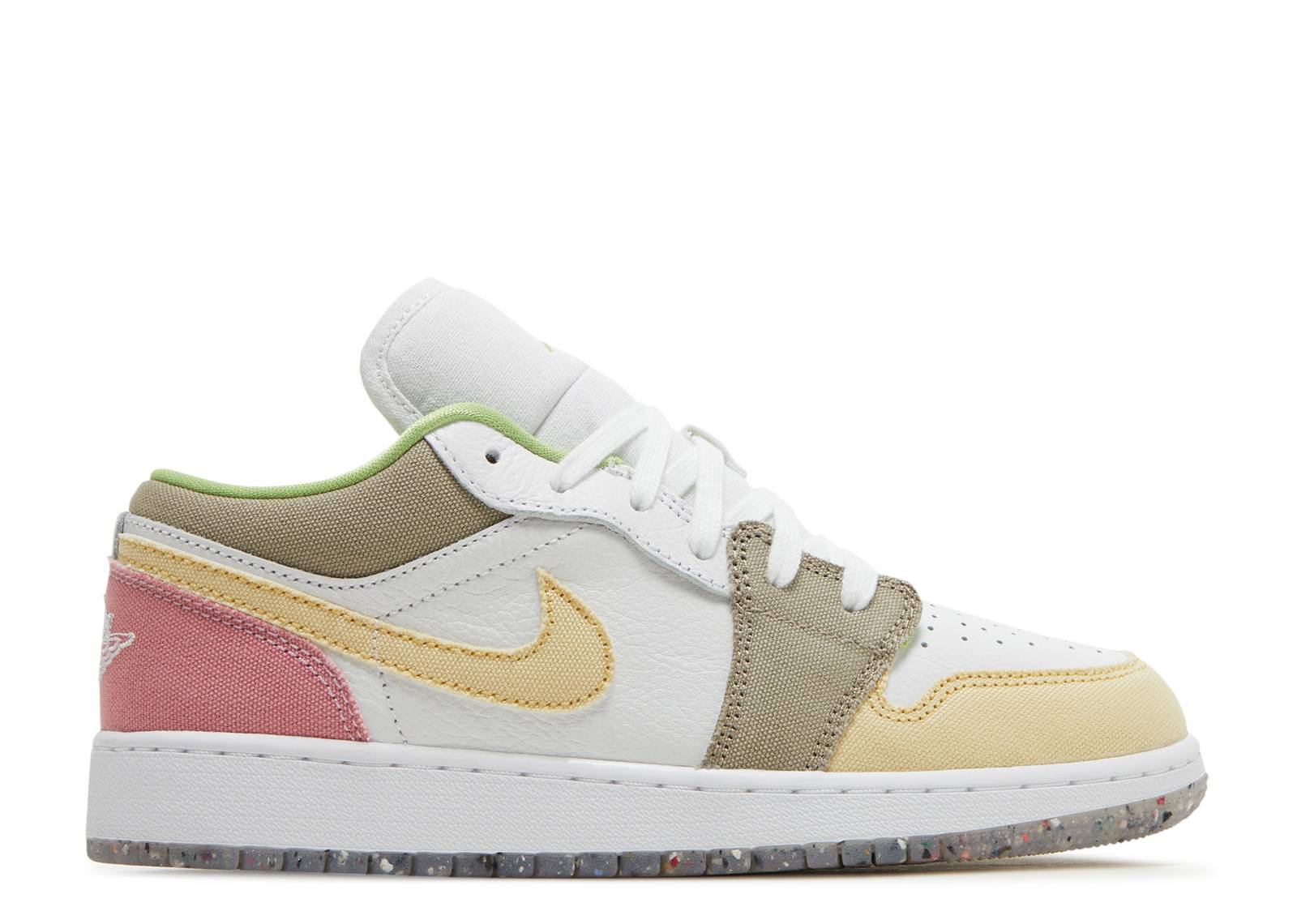 Air Jordan 1 Low Pastel Grind Vivid Verde (GS)