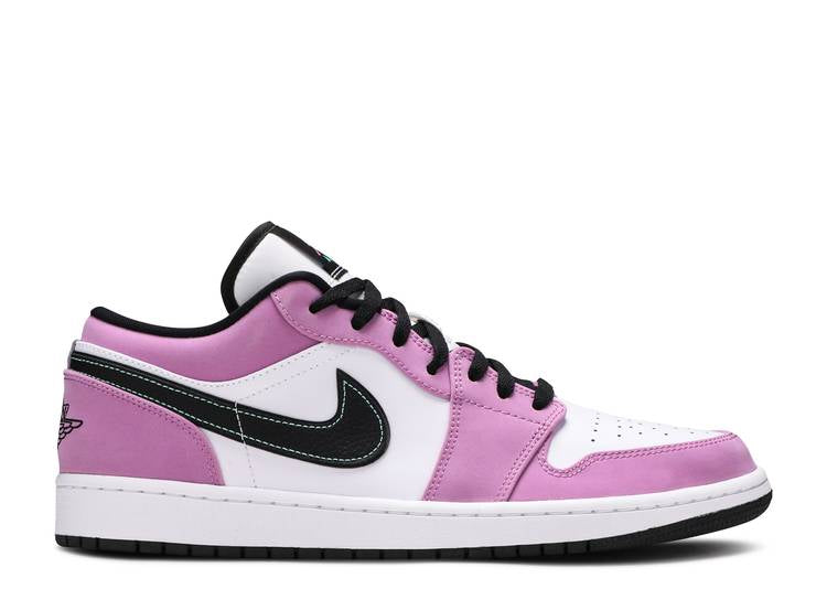 Air Jordan 1 Low SE Violet Shock Blanco Negro