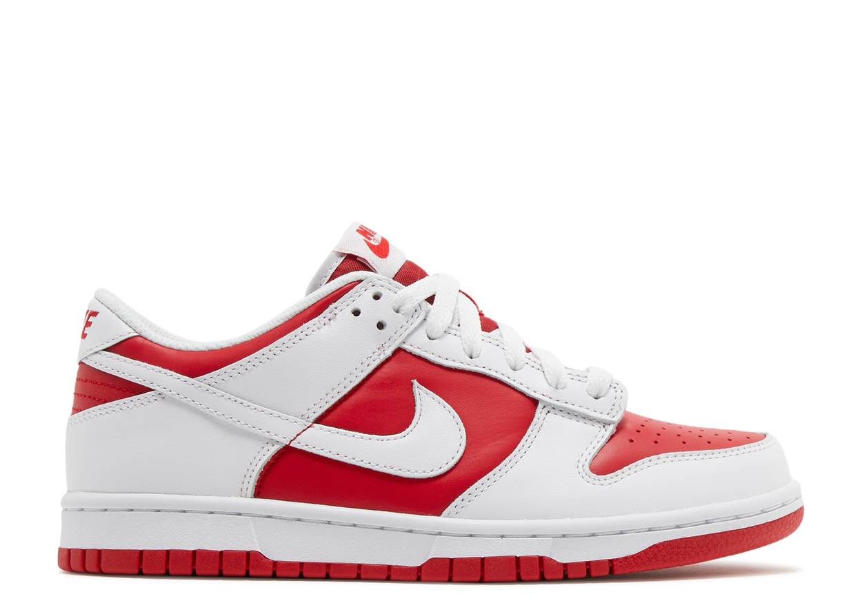 Nike Dunk Low GS Championship Red
