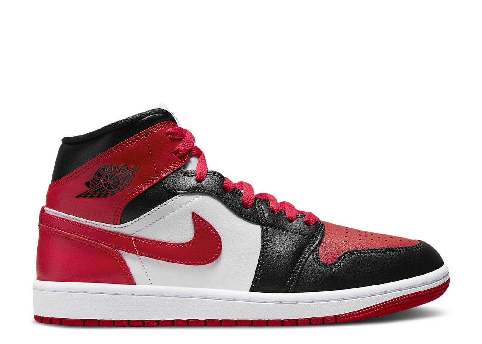 Air Jordan 1 Mid Alternate Bred Toe (W)