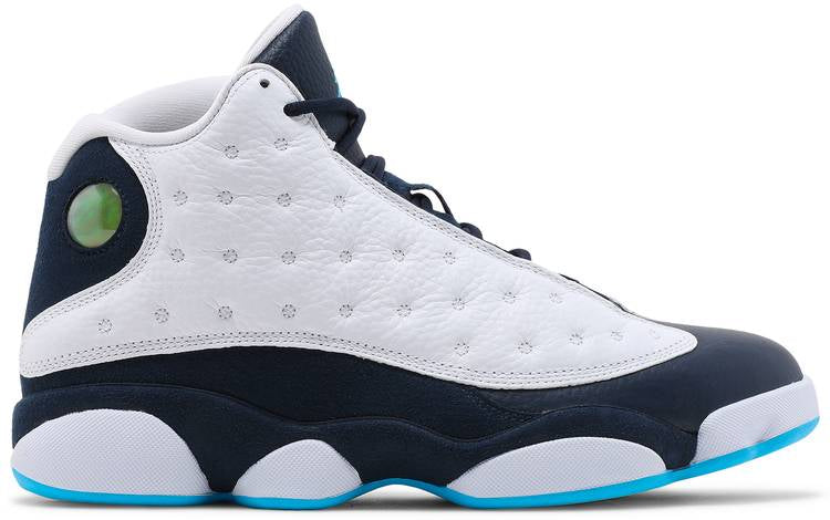 Air Jordan 13 Retro Obsidiana Polvo Azul Blanco