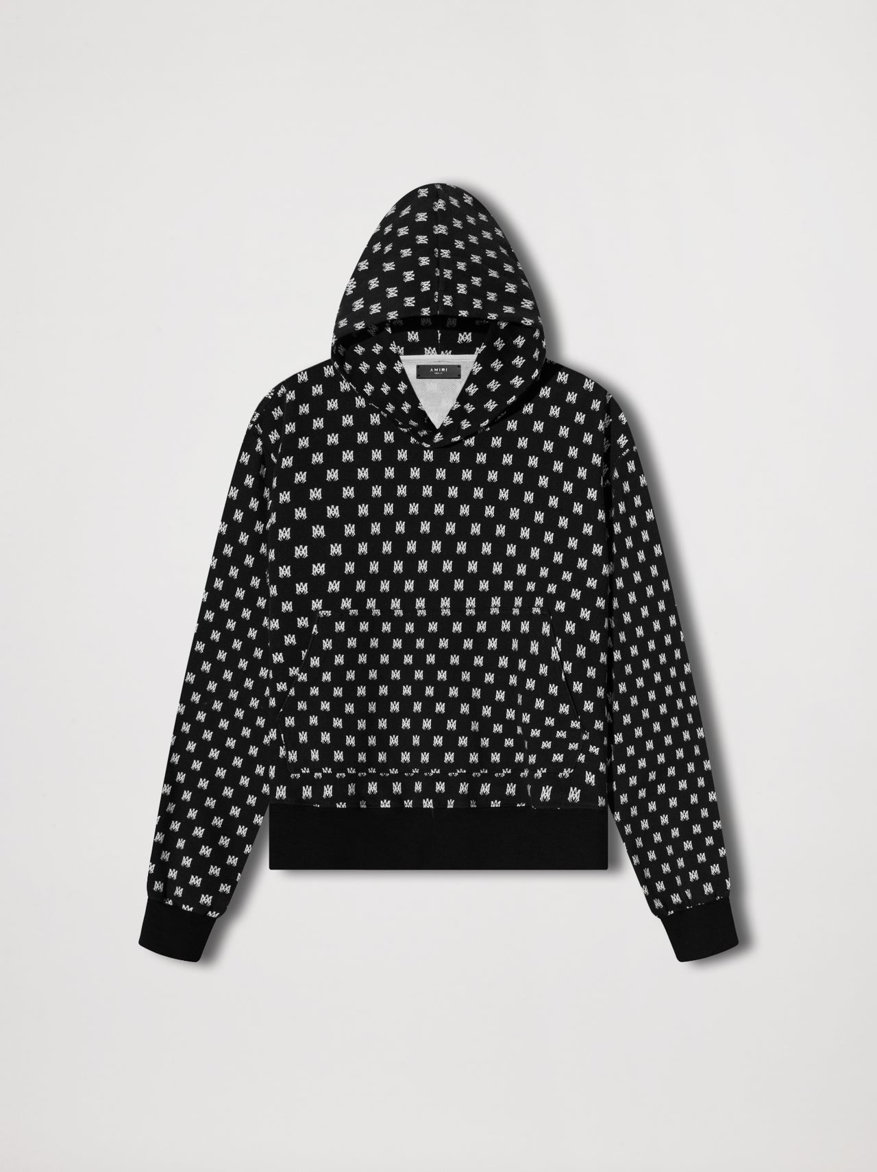 Amiri All Over Hoodie Black