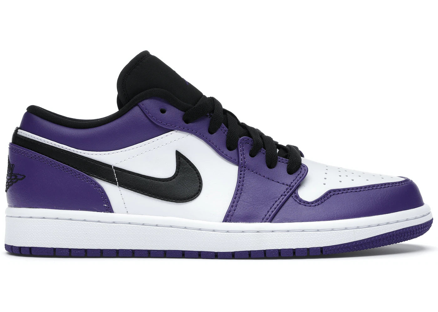 Air Jordan 1 Low Court Púrpura Blanco