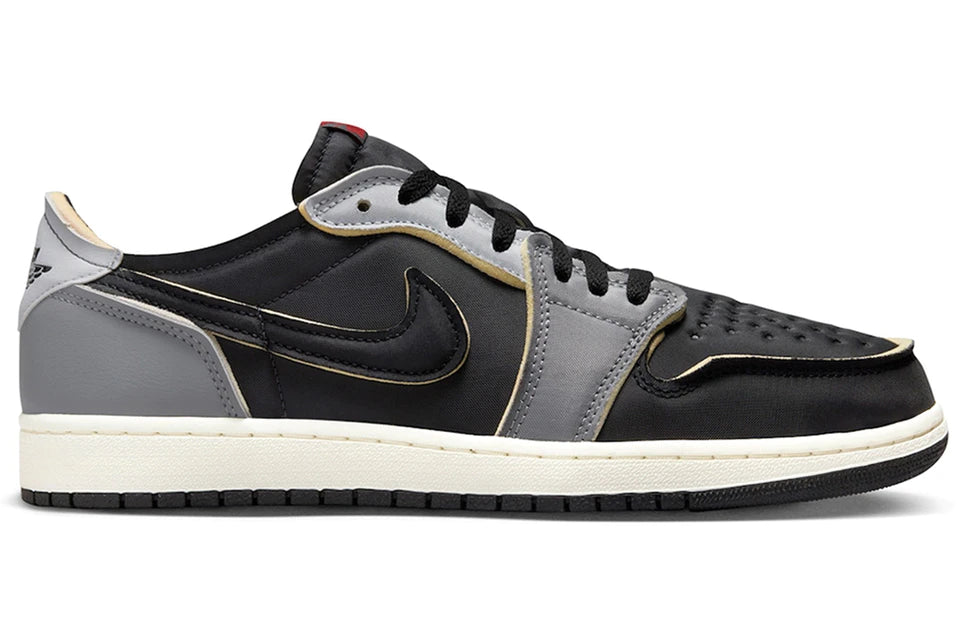 Air Jordan 1 Low OG EX Negro Humo Gris