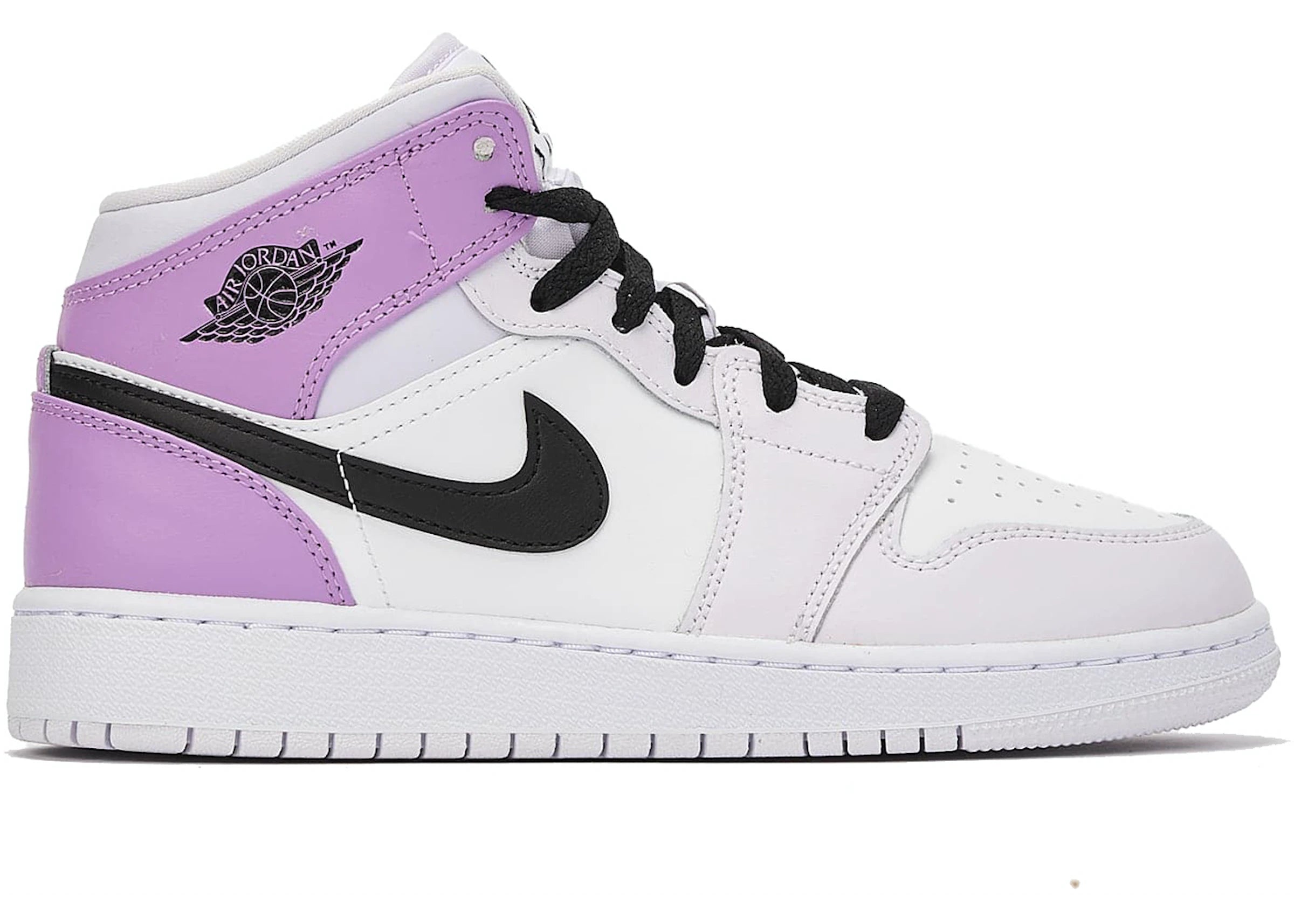 Air Jordan 1 Mid Barely Grape (GS)