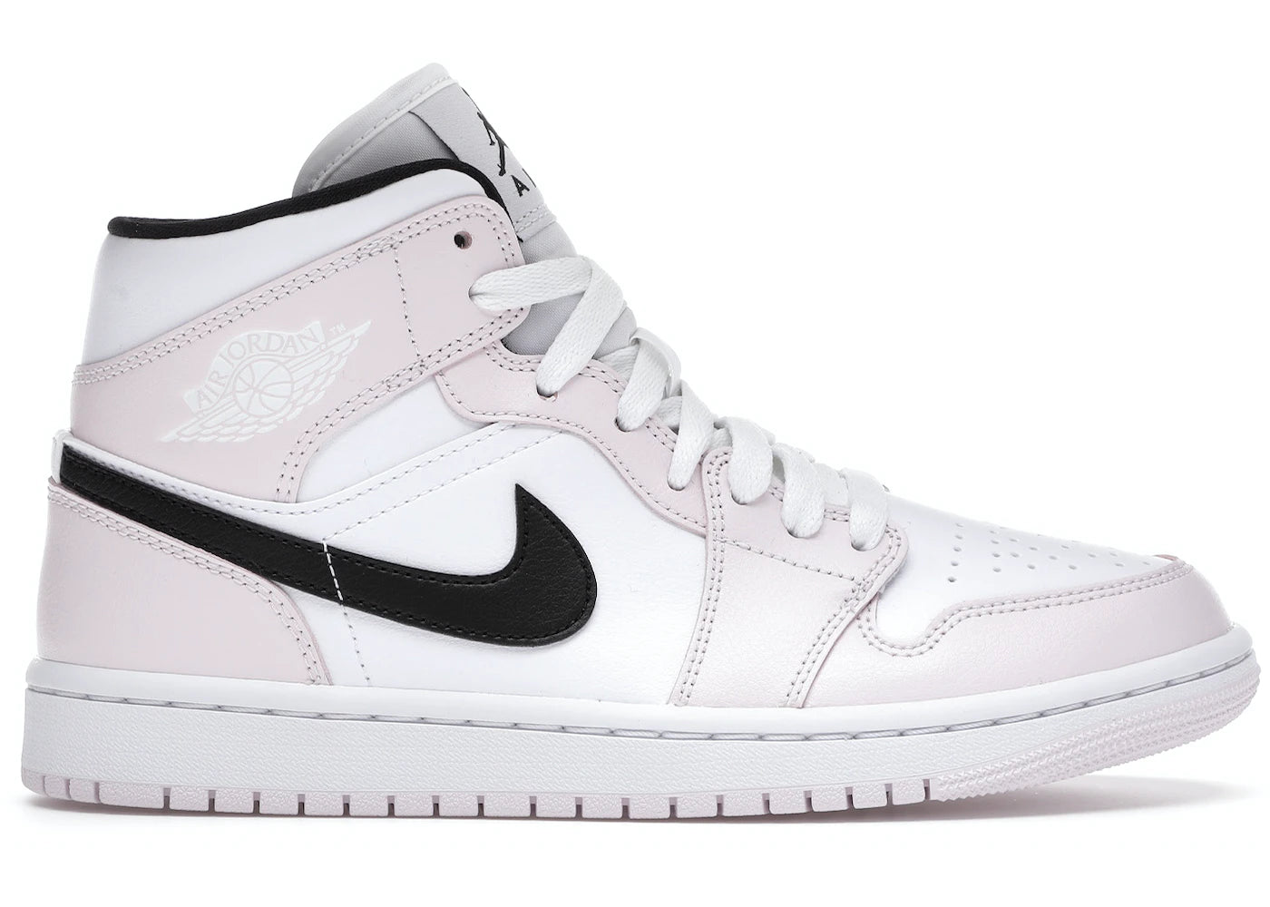 Air Jordan 1 Mid apenas rosa (W)