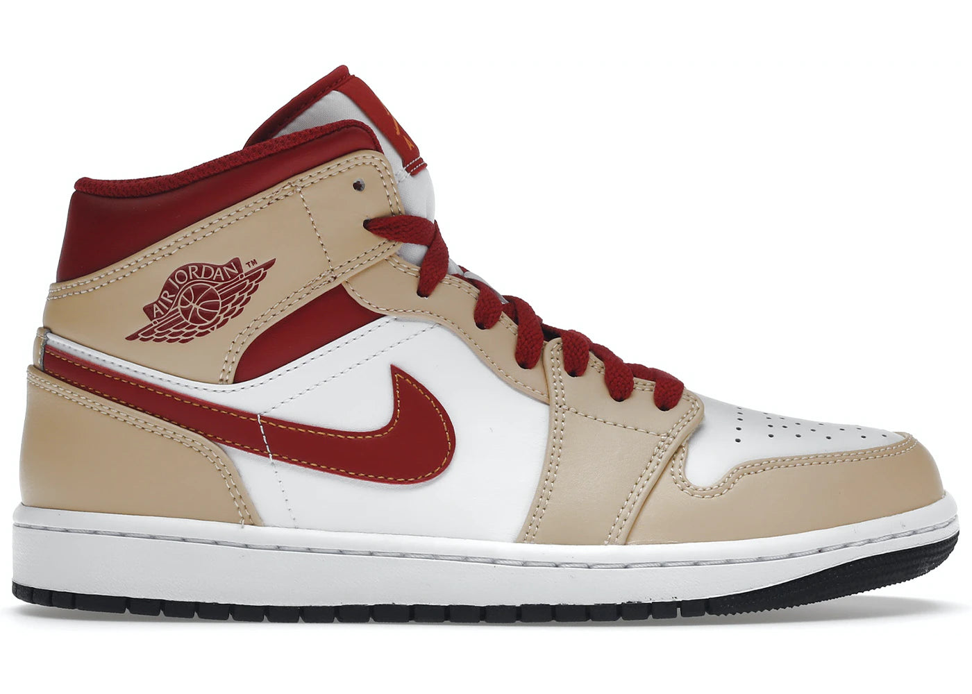 Air Jordan 1 Mid Curry Ligero Cardenal