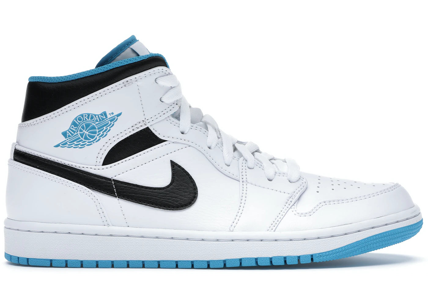 Air Jordan 1 Mid Láser Azul