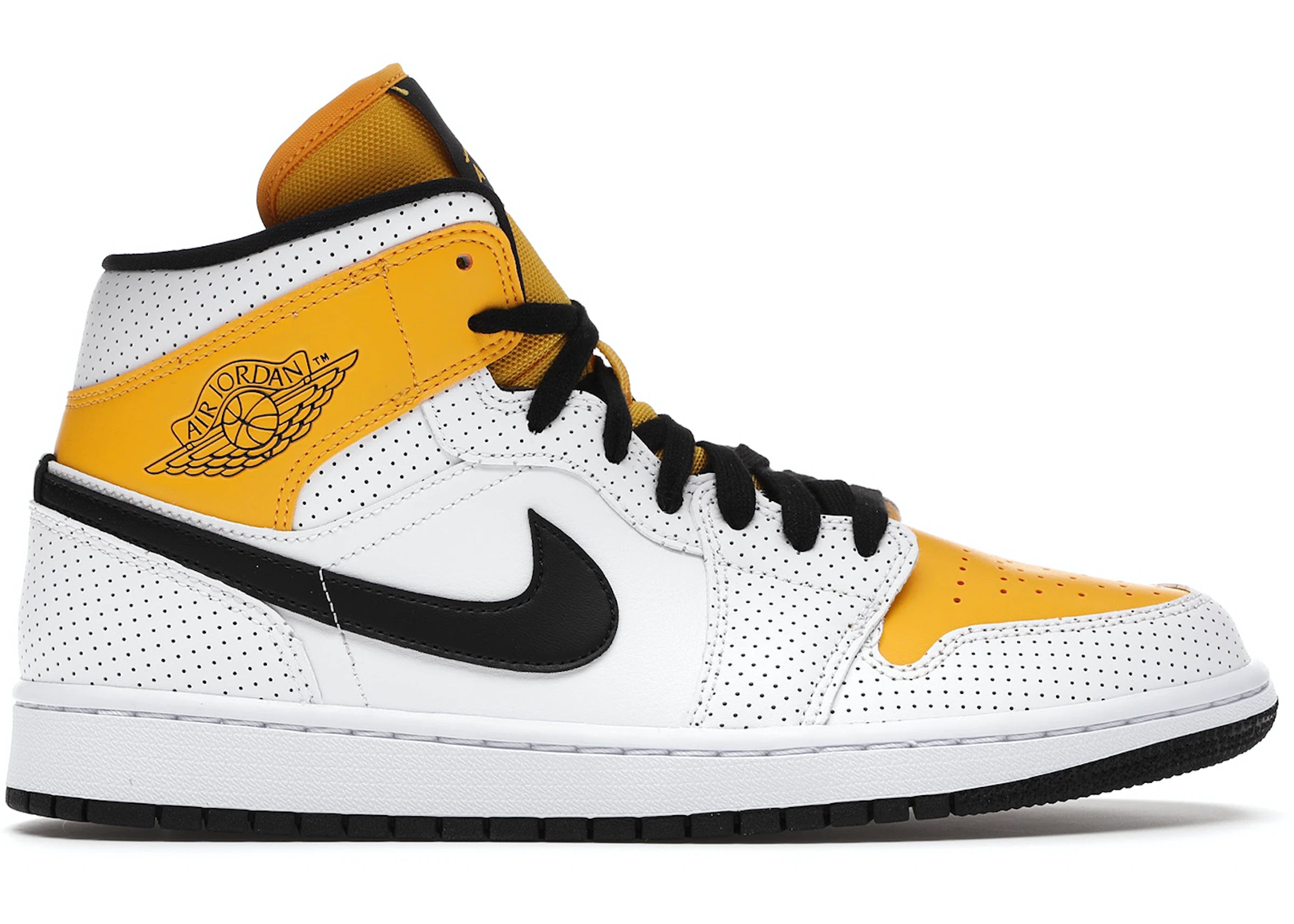Air Jordan 1 Mid Laser Naranja (W)