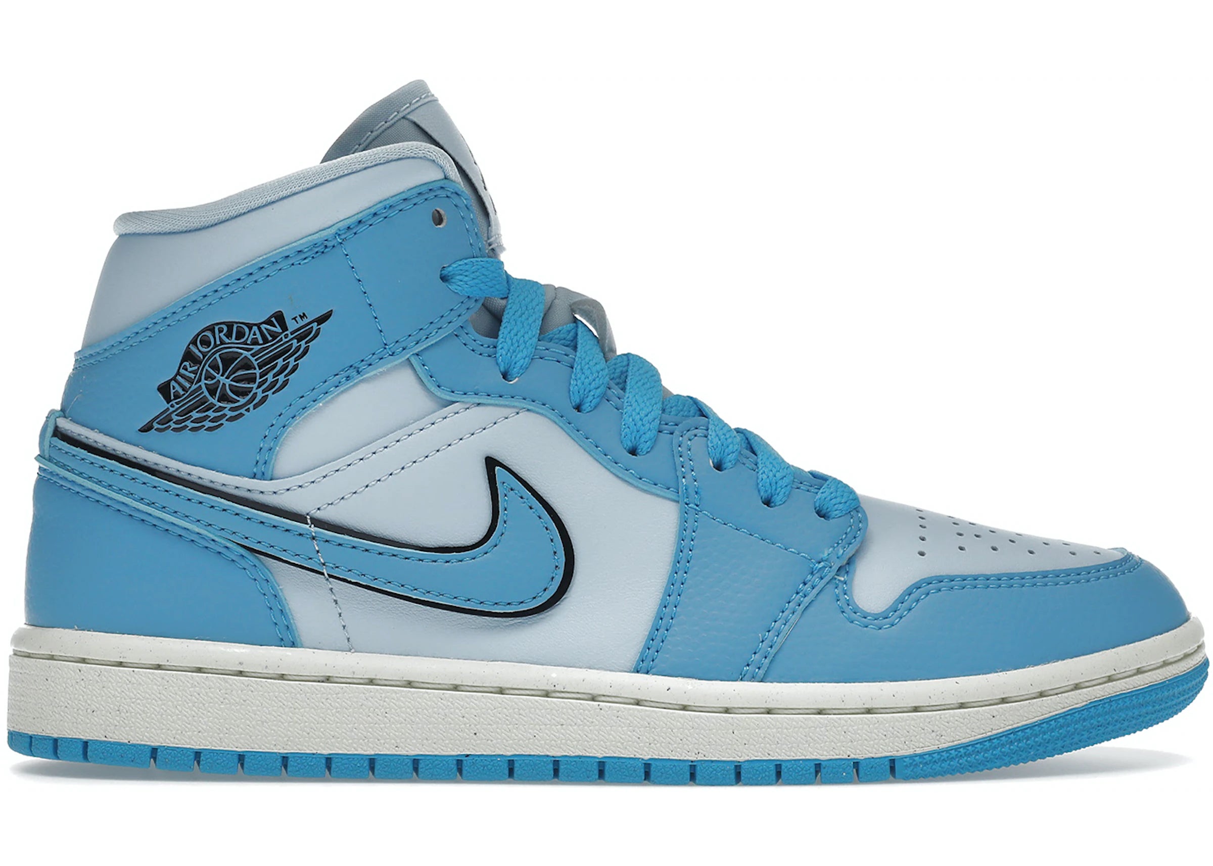 Air Jordan 1 Mid SE azul hielo (W)