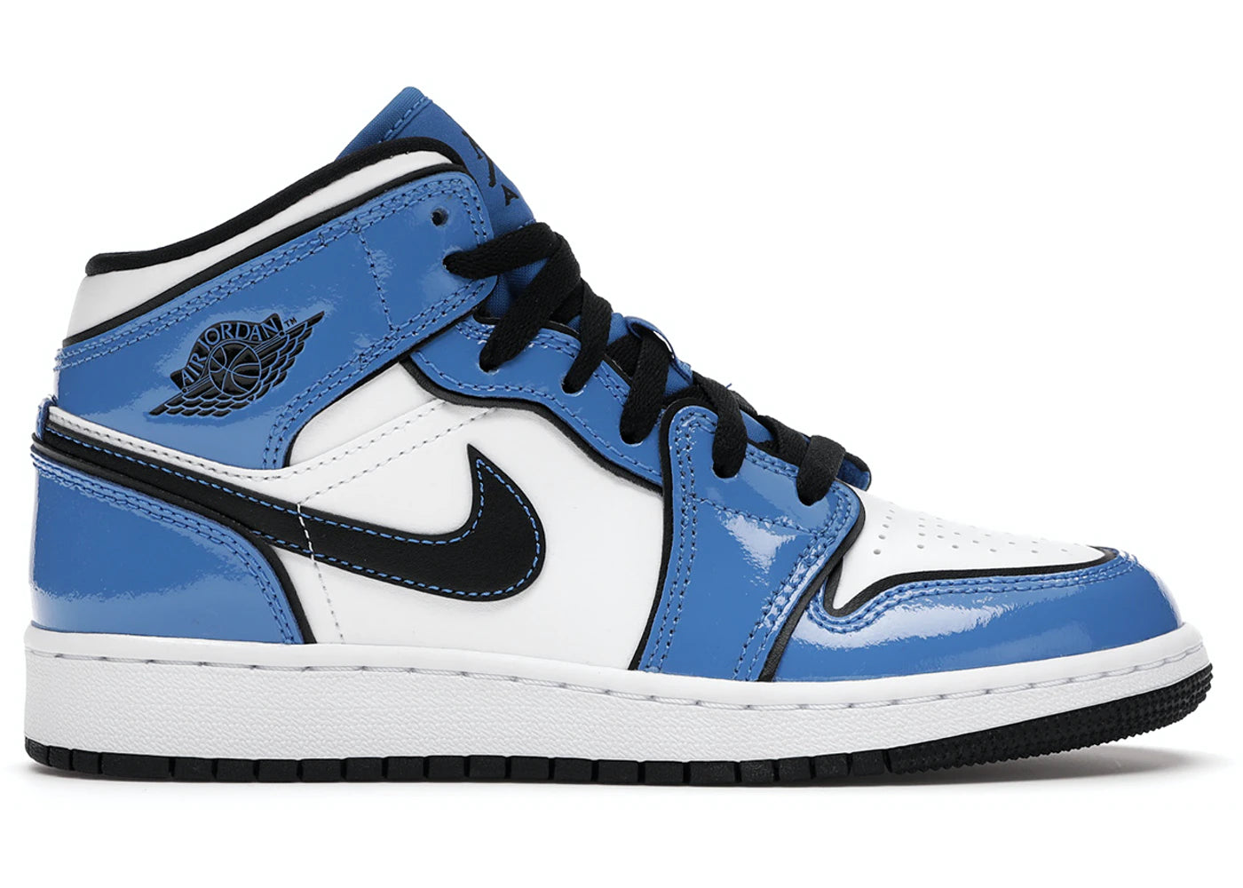 Air Jordan 1 Mid Signal Azul (GS)