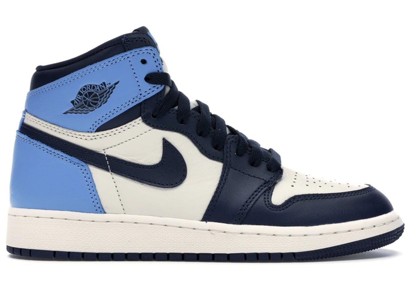Air Jordan 1 Retro High Obsidiana UNC (GS)