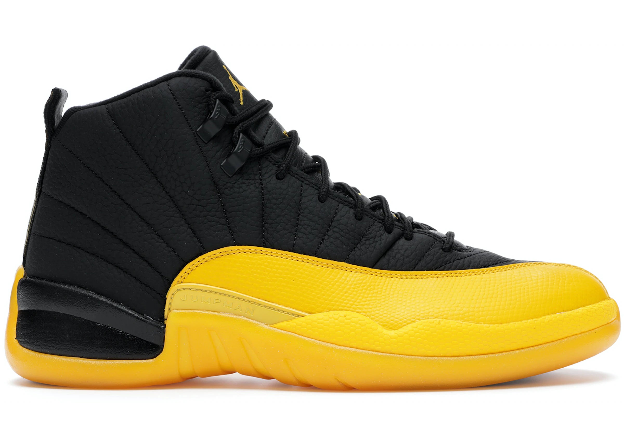 Air Jordan 12 Retro Negro Universidad Oro