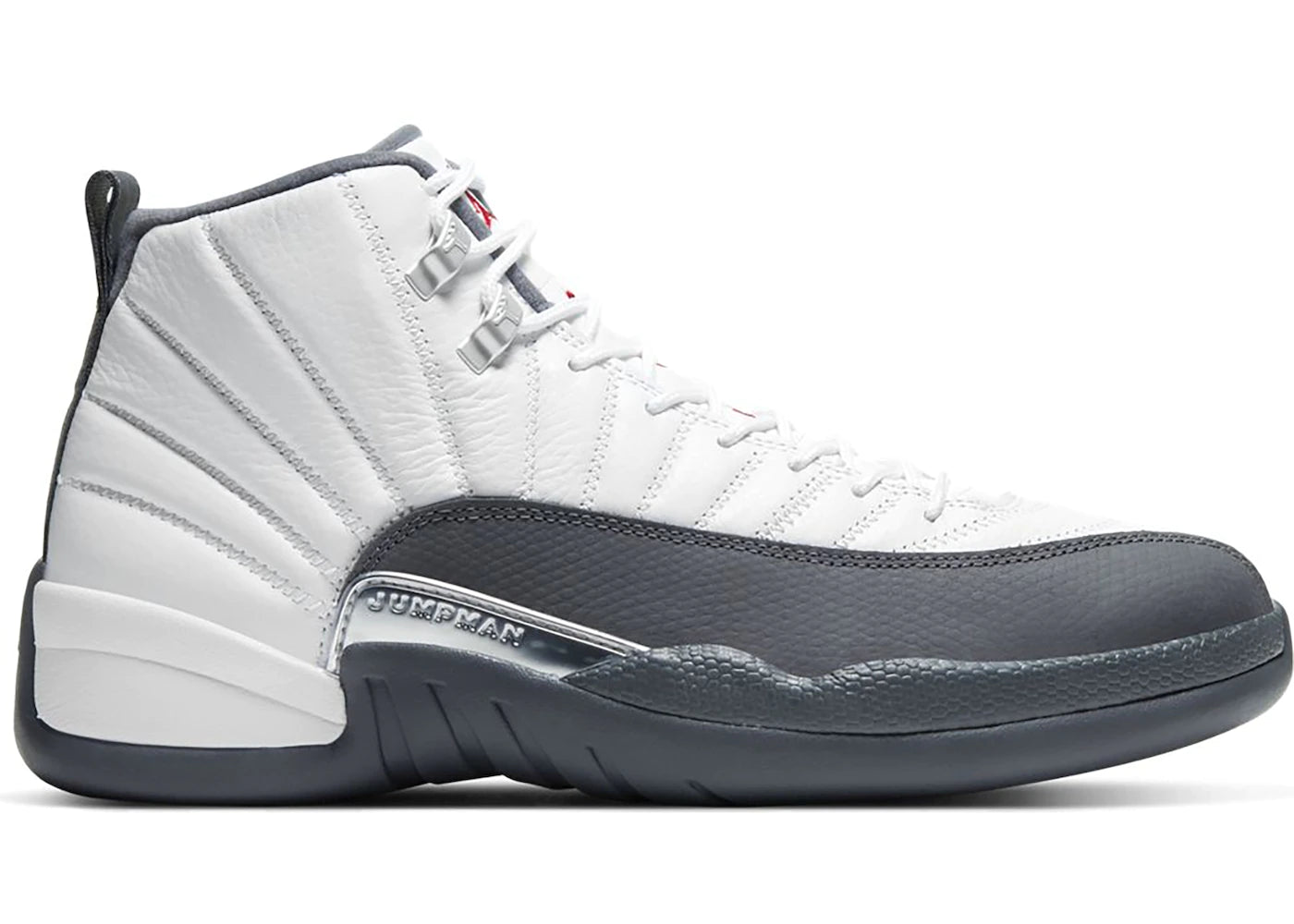 Air Jordan 12 Retro Blanco Gris oscuro