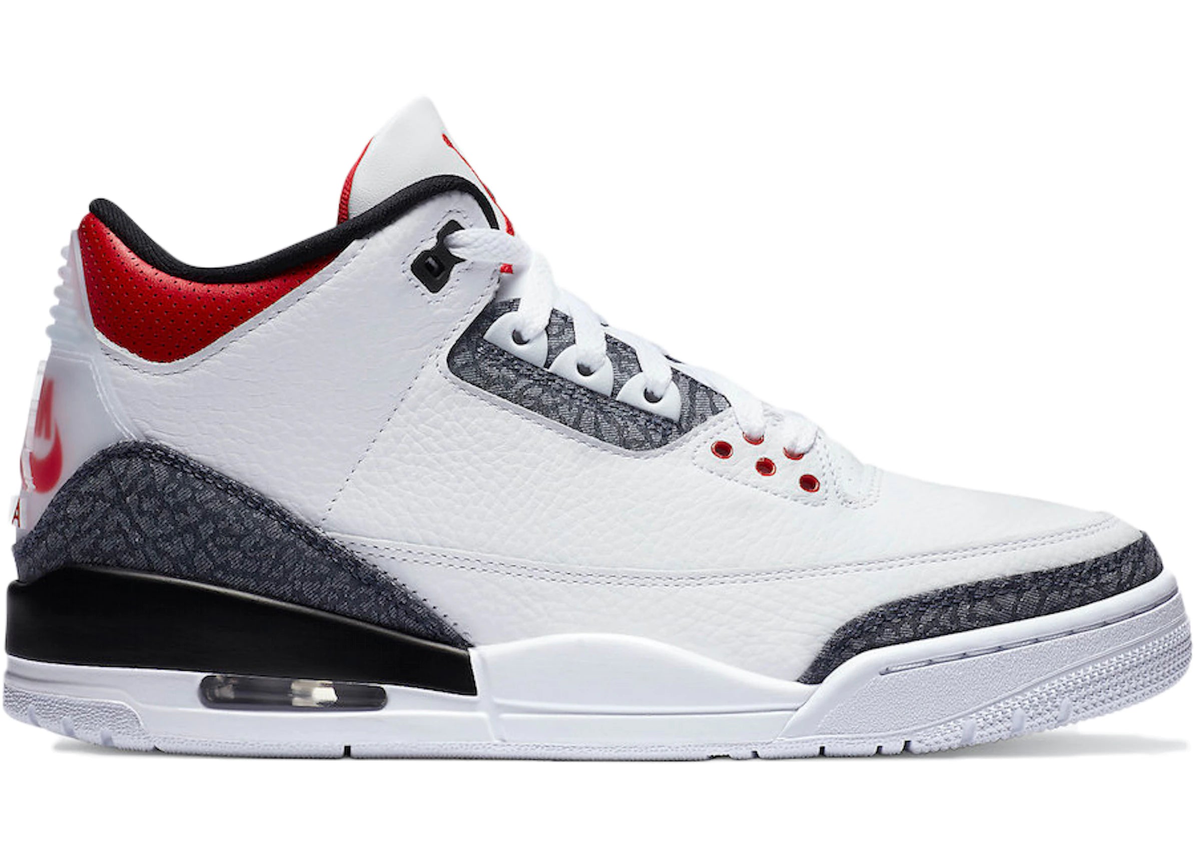 Air Jordan 3 Retro SE Rojo Fuego Denim (2020)