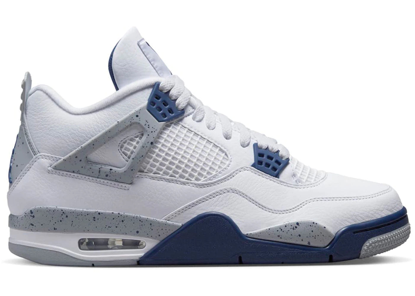 Air Jordan 4 Retro medianoche azul marino