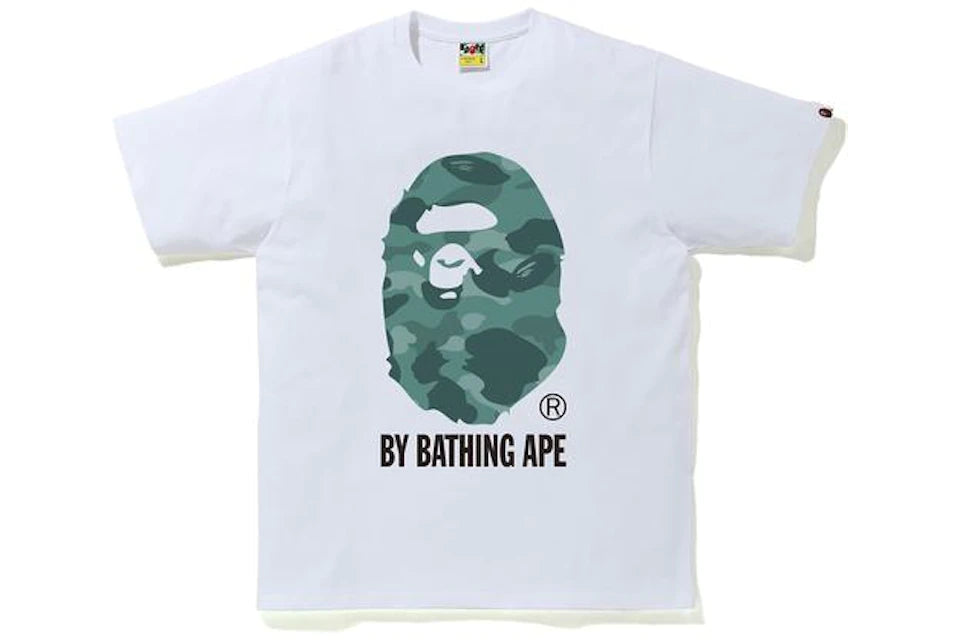 Camiseta BAPE Color Camo by Bathing Ape Blanco/Verde