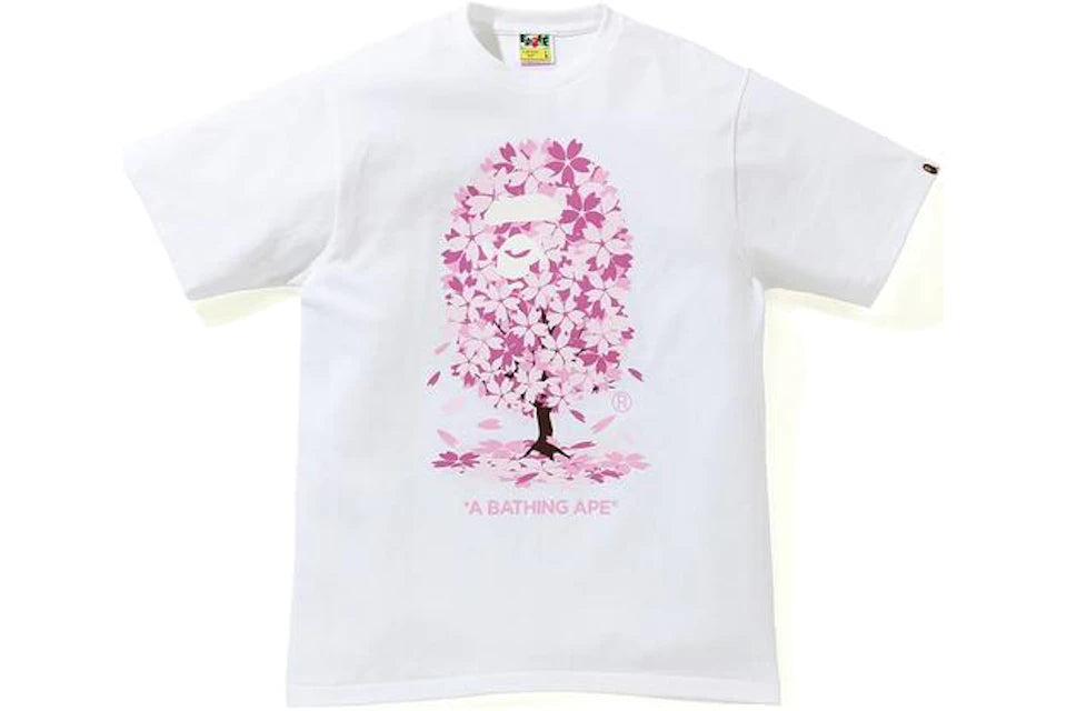 Camiseta BAPE Sakura (PV21) Blanca