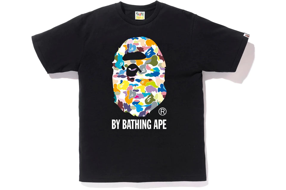 Camiseta BAPE Multi Camo By Bathing Negro