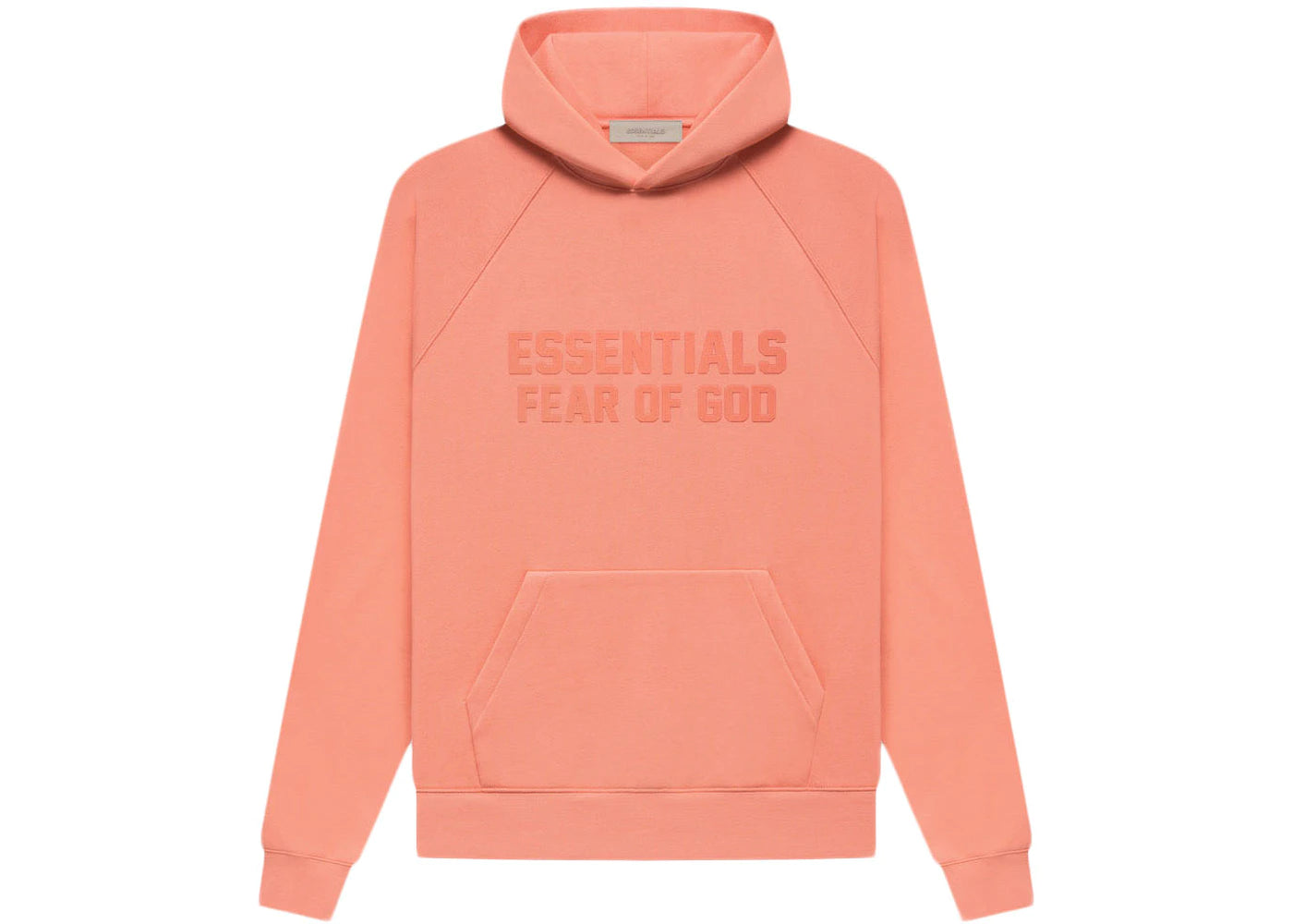 Sudadera con capucha Fear of God Essentials Coral