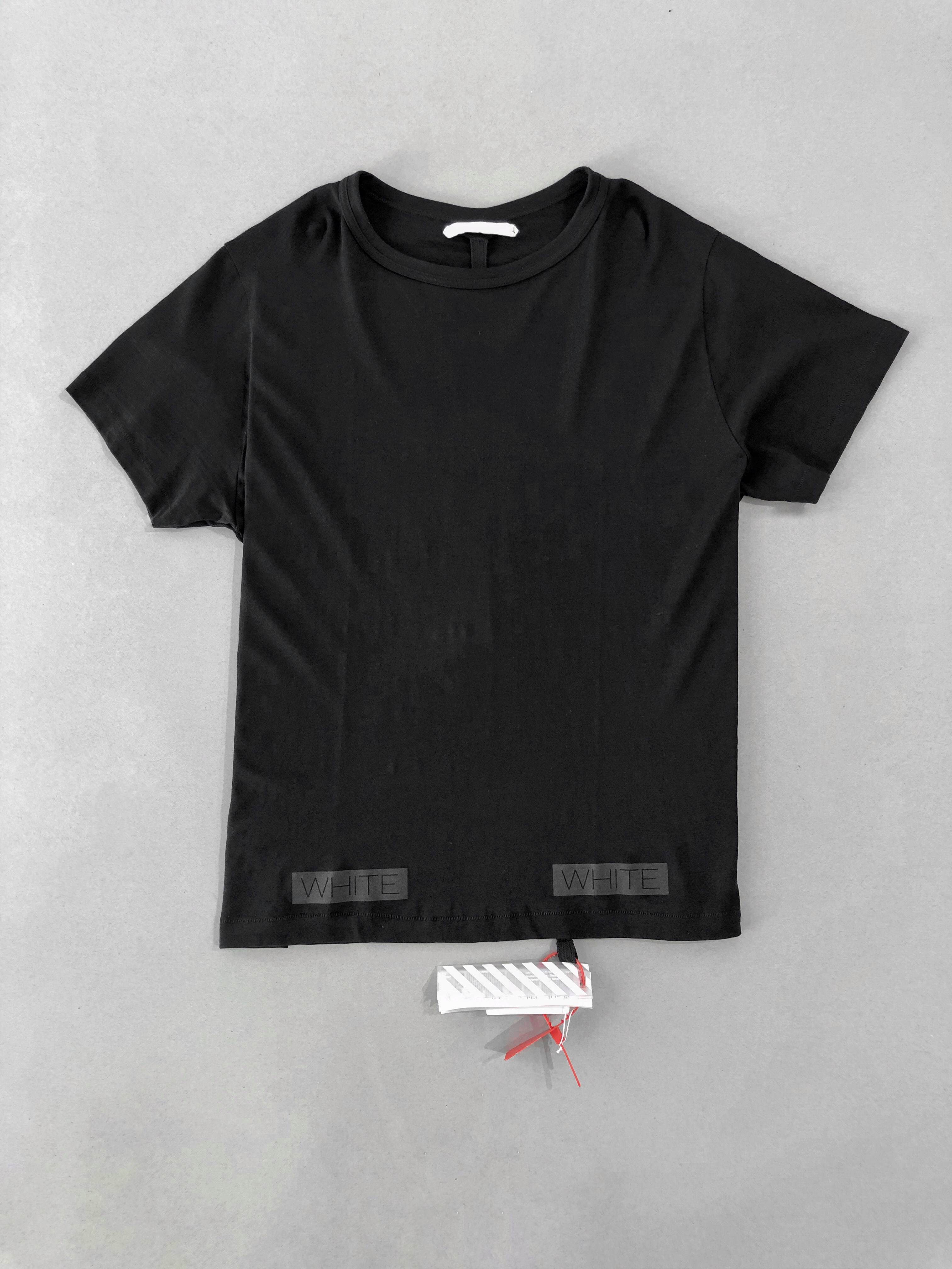 Camiseta OFF-WHITE Velvet Orange Box (ajuste extragrande)